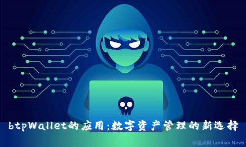 btpWallet的应用：数字资产管理的新选择